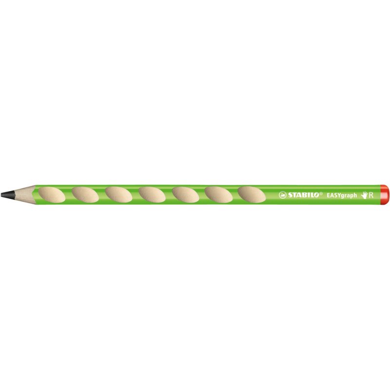 STABILO EASYgraph crayon HB, rose, gauchers, triangulaire