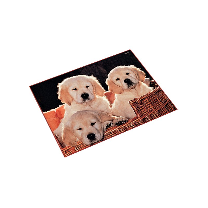 Läufer Sous-main motif chiens, 40×53 cm, antidérapant