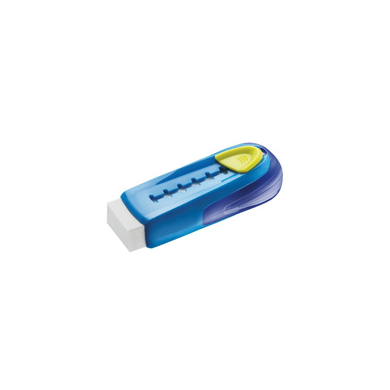 Maped eraser in holder, refillable, white, 77.2×33×22.7 mm
