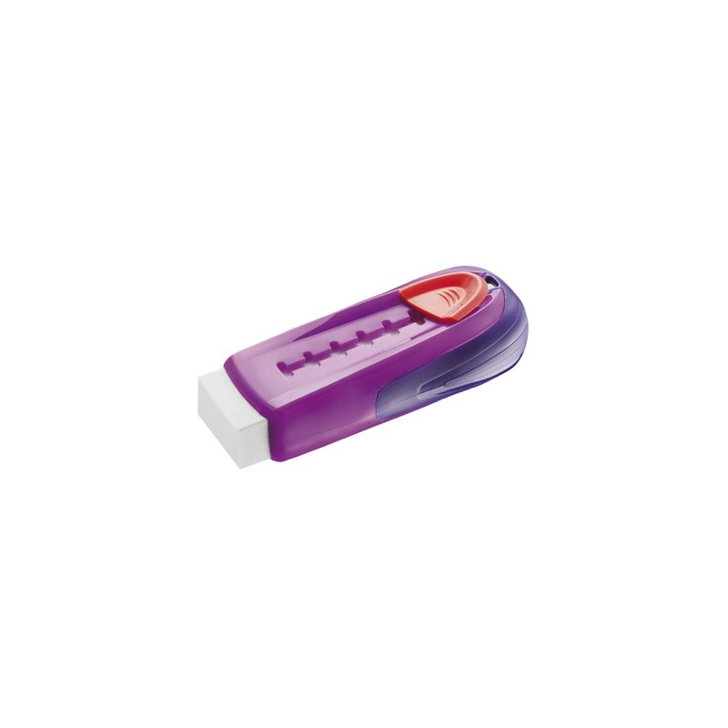 Maped eraser in holder, refillable, white, 77.2×33×22.7 mm