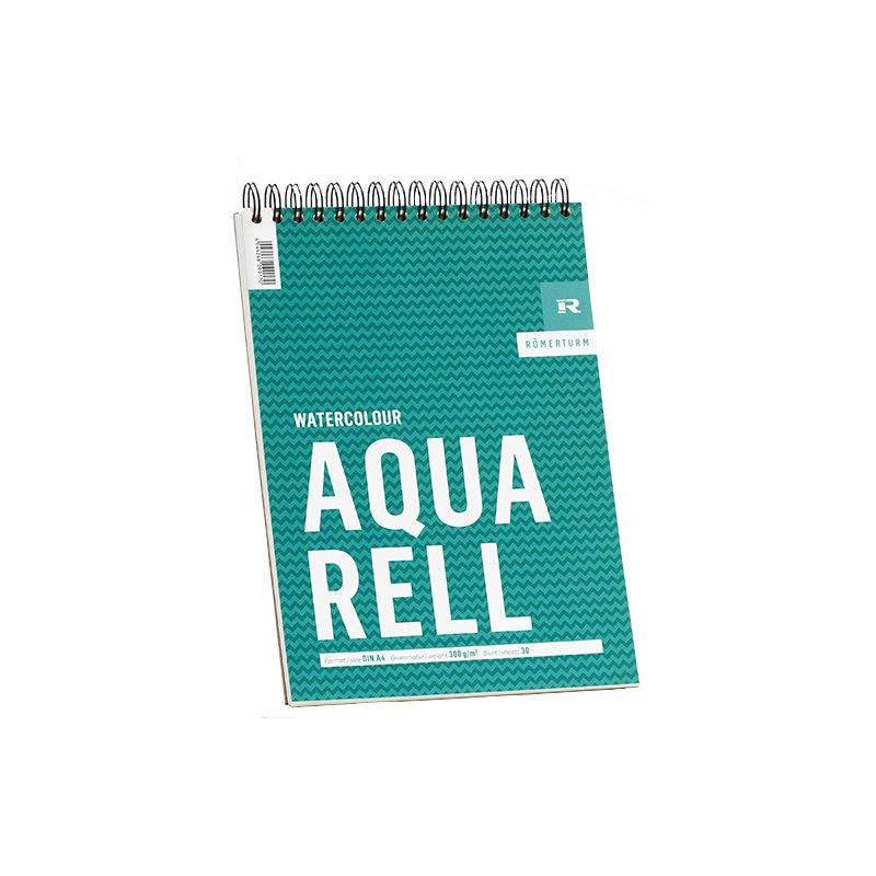 RÖMERTURM bloc aquarelle artistes, A4, blanc, 300 g/m², 30 feuilles