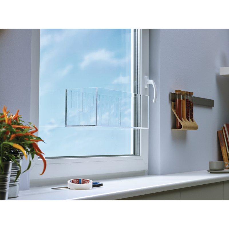 tesa Powerbond ruban de montage pour verre, biface, 19 mm × 1,5 m