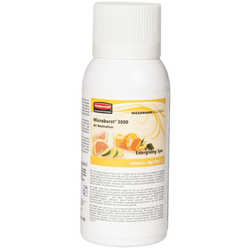 Rubbermaid désodorisant aérosol Purifying Spa, Microburst 3000, 75 ml