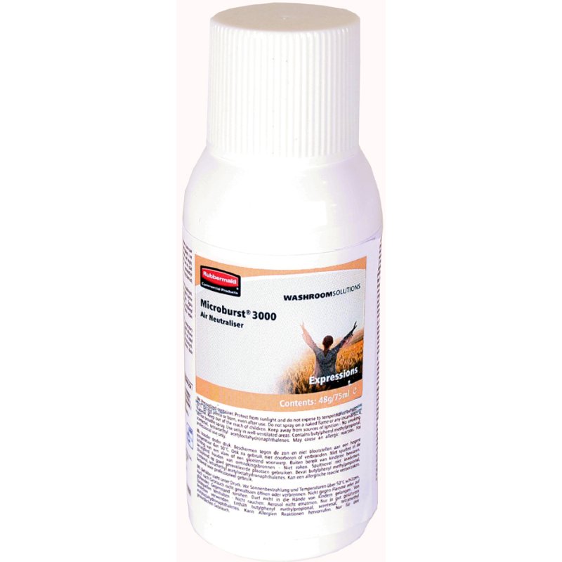 Rubbermaid désodorisant aérosol Purifying Spa, Microburst 3000, 75 ml