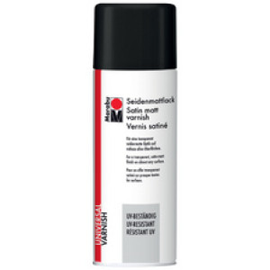 Marabu zijdematte lak, UV-bestendig, transparant, 150 ml