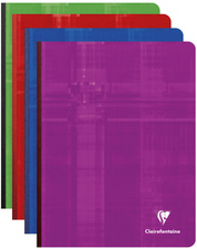 Clairefontaine gelinieerd notitieboek, 192 pagina's, 90 g papier, 5 stuks
