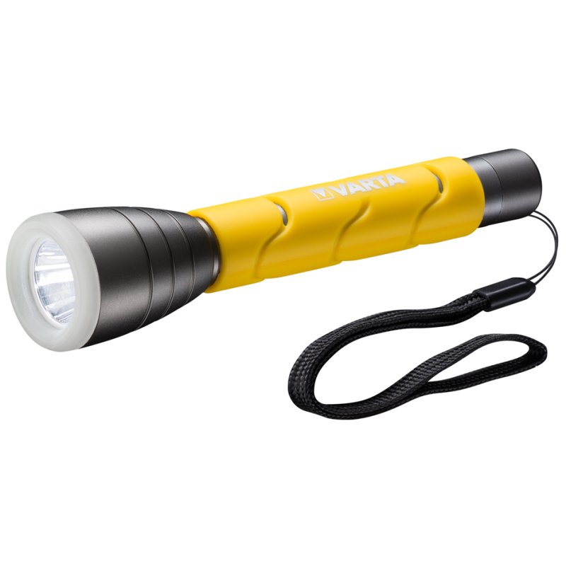 VARTA LED-zaklamp Outdoor Sports F20, 235 lumen, spatwaterdicht, 2 AA batterijen