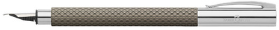 Faber-Castell vulpen Ambition OpArt Black Sand, medium punt, met converter