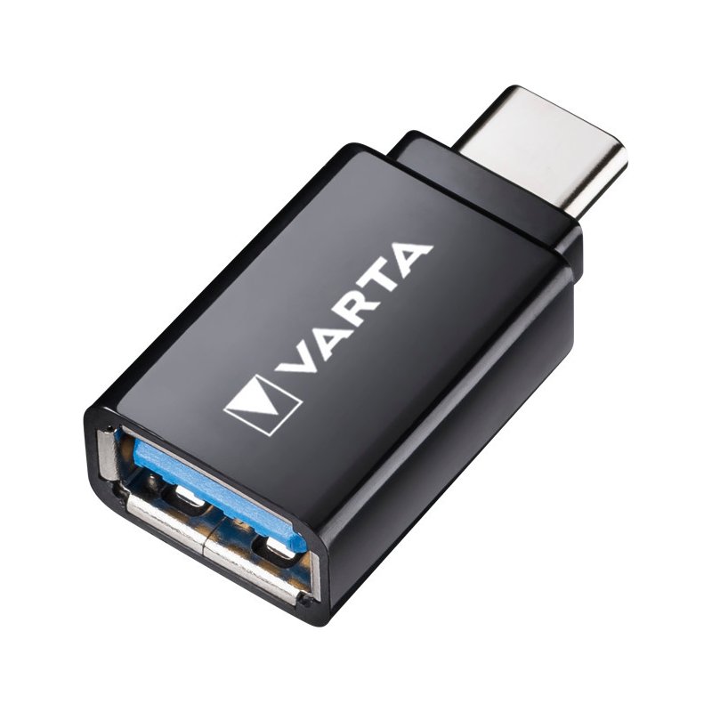 VARTA USB-adapter USB 3.0 naar USB 3.1 Type-C, zwart