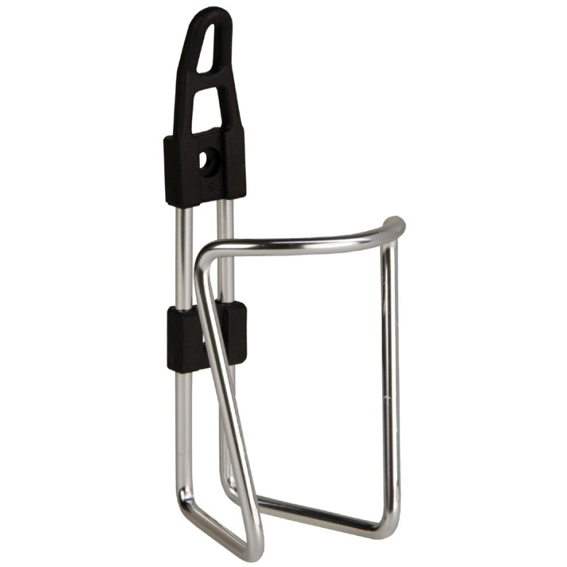 FISCHER porte-bouteille fixation cadre, argent, diamètre 80 mm