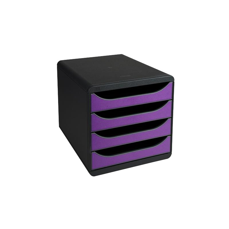 EXACOMPTA ladekast BIG-BOX, 4 laden, harlekin, A4+