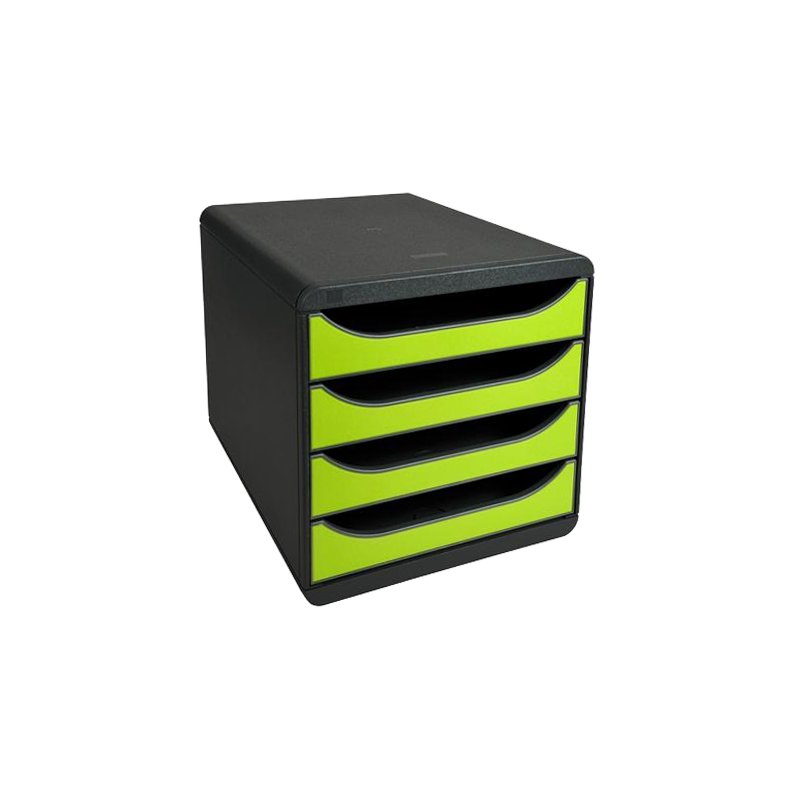 EXACOMPTA ladekast BIG-BOX, 4 laden, harlekin, A4+