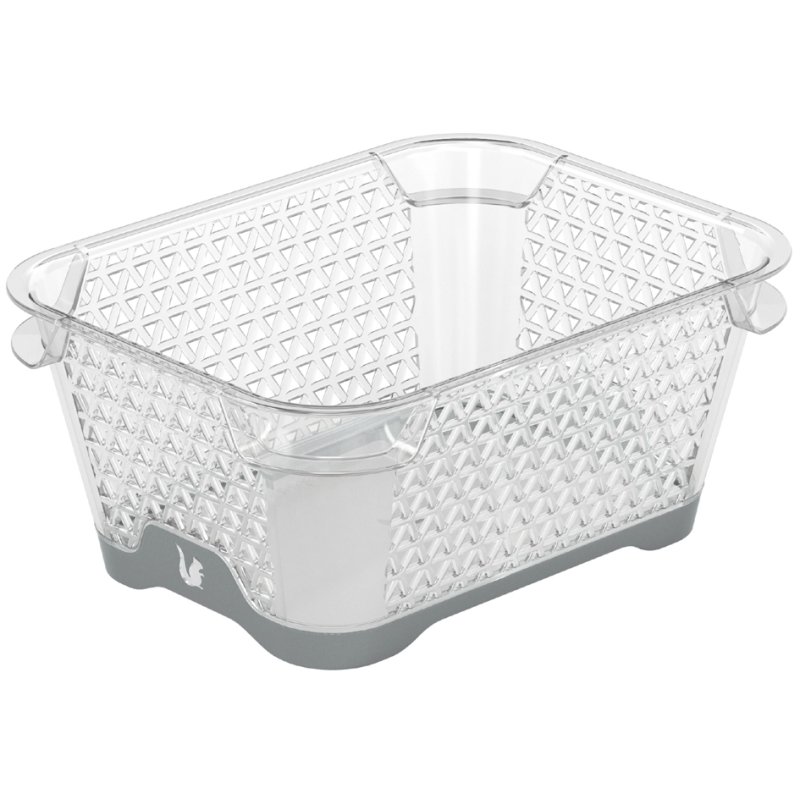 keeeper paniers de rangement jonas A7, plastique recyclé, gris nordique