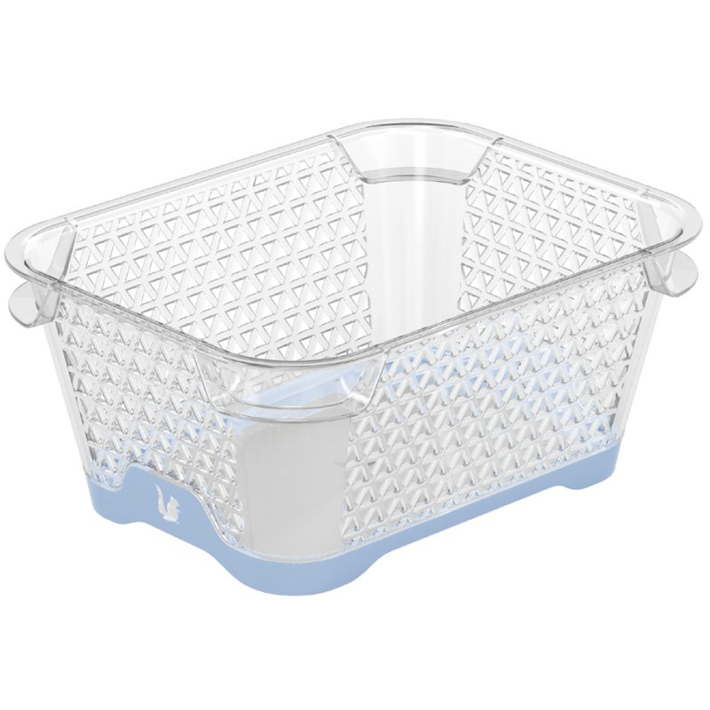 keeeper paniers de rangement jonas A7, plastique recyclé, gris nordique