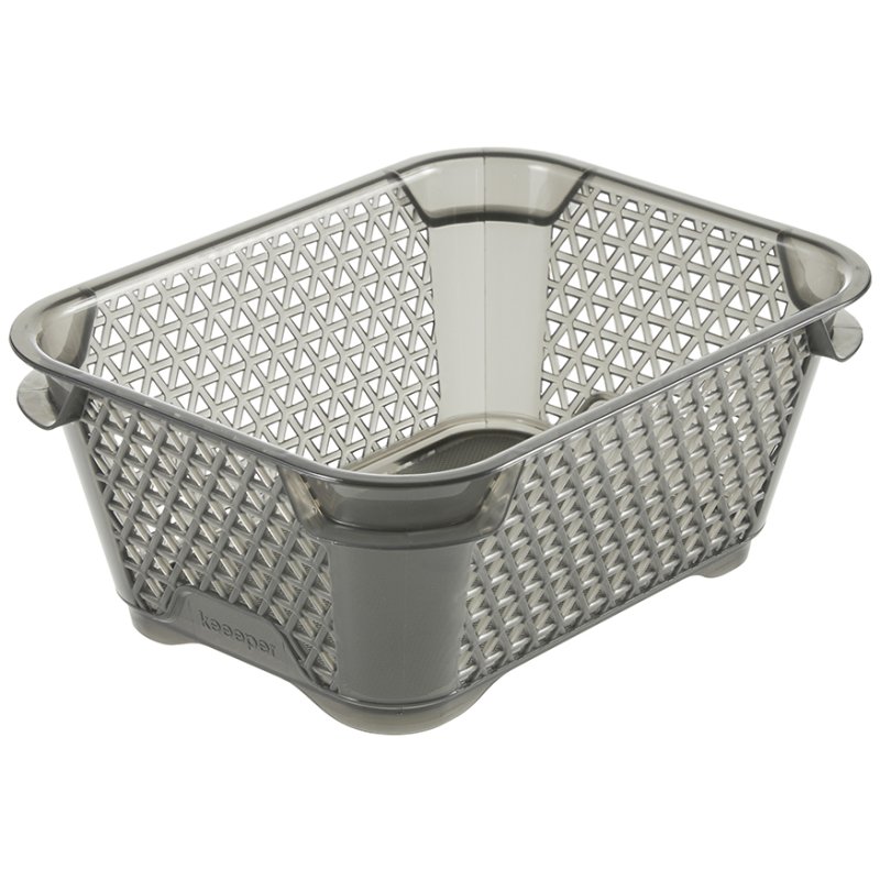 keeeper boîtes de rangement empilables mirko transparent, DIN A7, 120×160×70 mm
