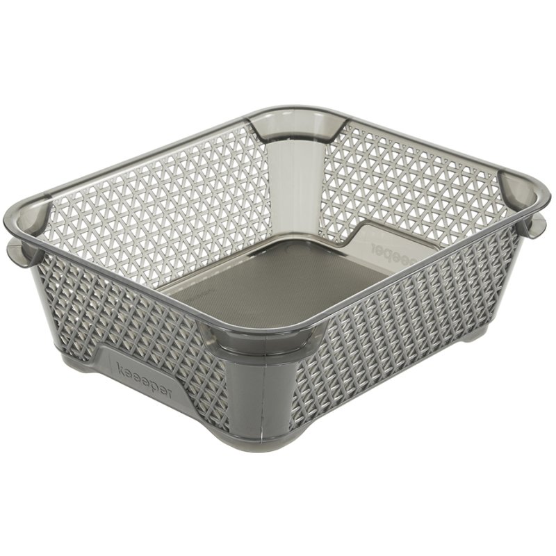 keeeper bac de rangement mirko, DIN A6, gris cristal, emboîtable