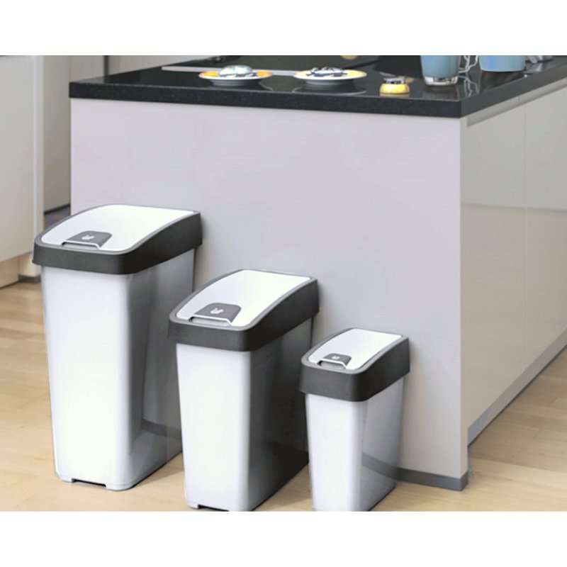 keeeper poubelle magnétique magne, 10 litres, nordicgroen