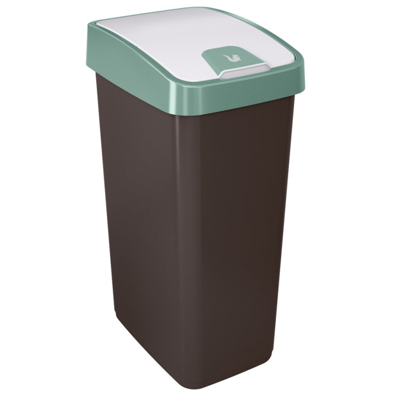 keeeper récipient magnétique, 45 litres, vert nordique, 30×40×61,5 cm
