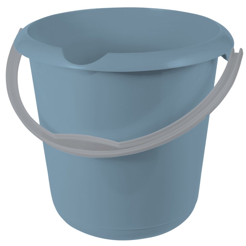 keeeper seau de nettoyage Mika, rond, bleu nordique, 10 litres