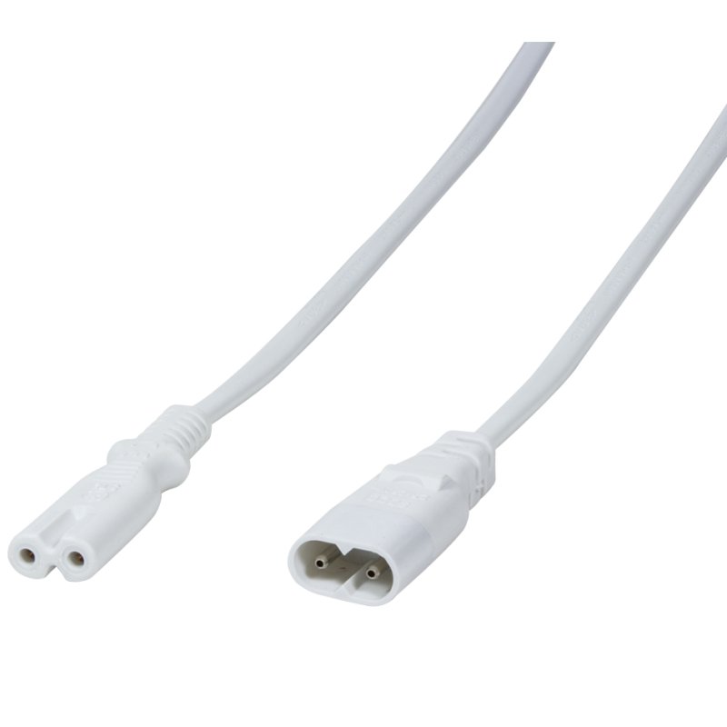 LogiLink câble prolongateur appareils frigorifiques C8-C7, noir, 2 mètres