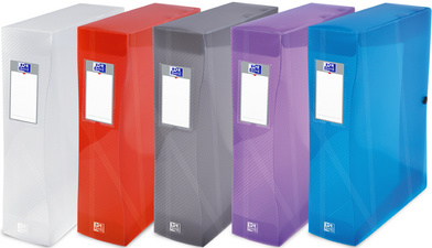Oxford verzamelbox HAWAI A4, 60 mm, gekleurd gesorteerd, 6 stuks