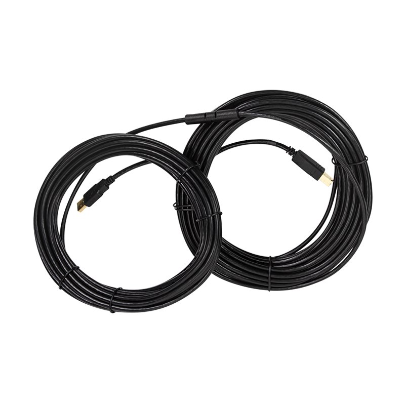 LogiLink Câble d'extension USB 2.0 actif, 20 mètres, noir
