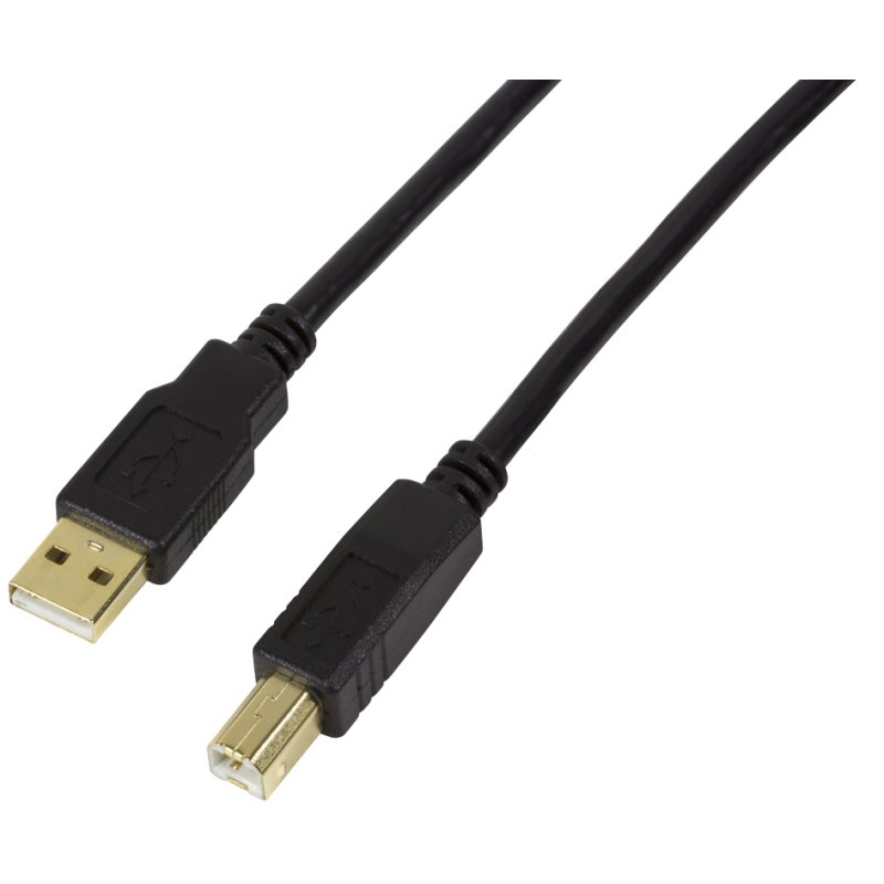 LogiLink Câble d'extension USB 2.0 actif, 20 mètres, noir