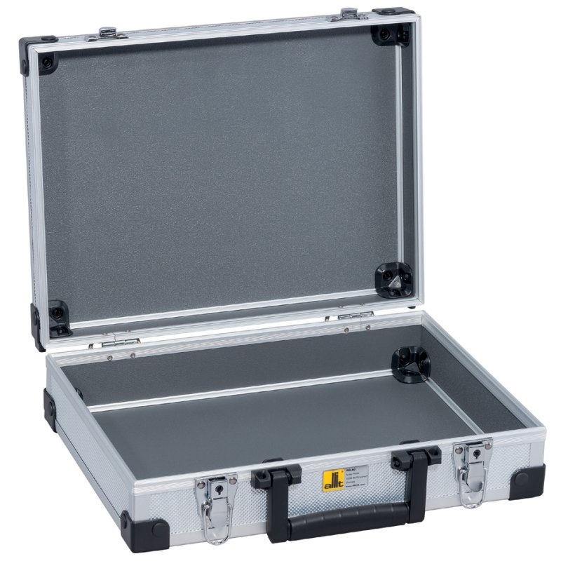 allit gereedschapskoffer AluPlus Basic L, zilver, 345×285×105 mm