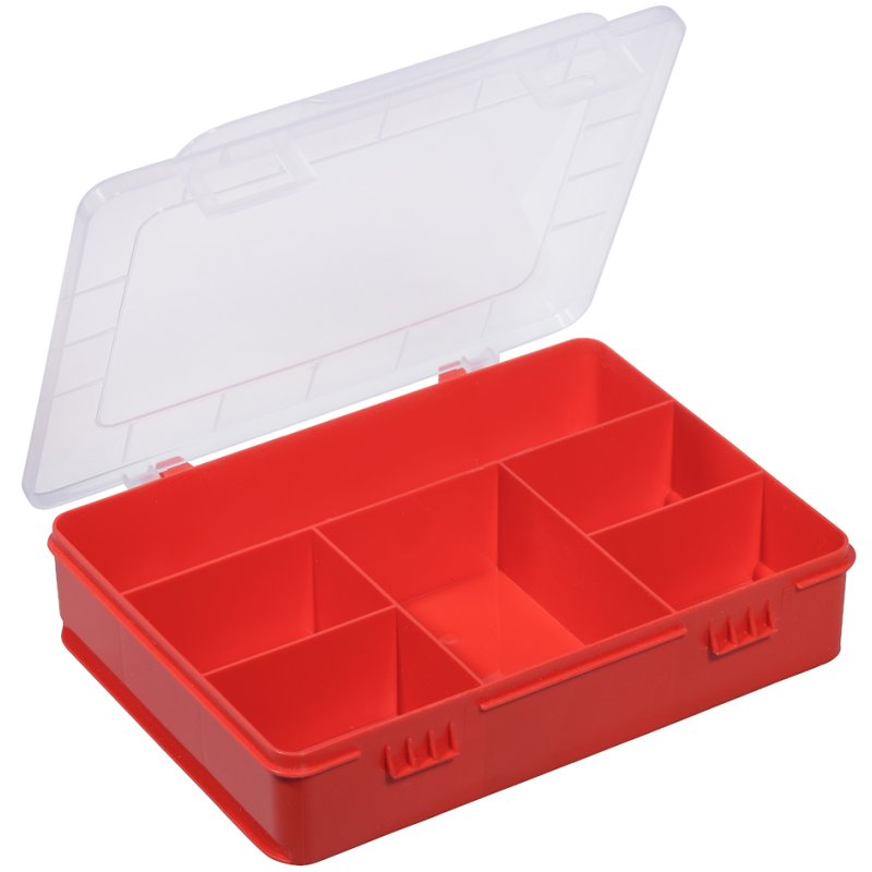 allit assortimentsdoos EuroPlus Basic 18/1, transparant, 1 vak, 180×150×40 mm