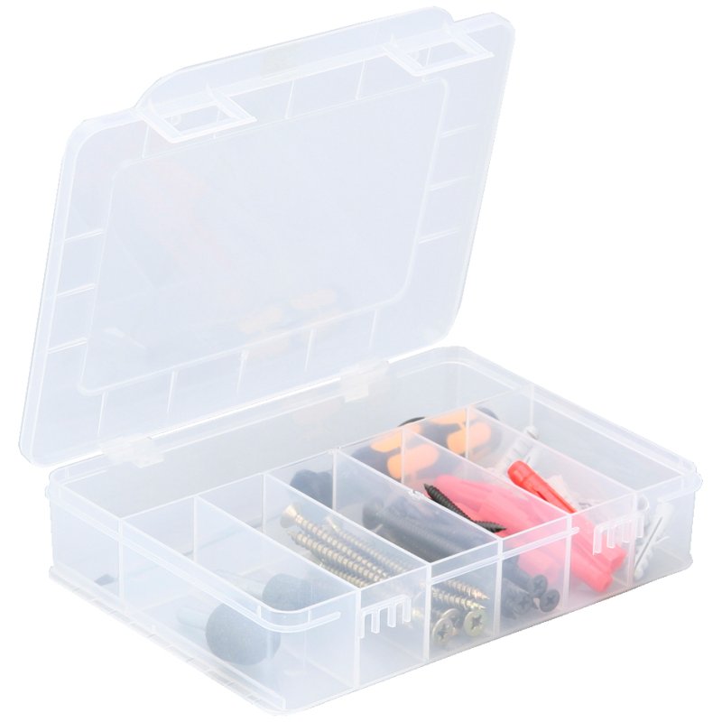 allit assortimentsdoos EuroPlus Basic 18/1, transparant, 1 vak, 180×150×40 mm