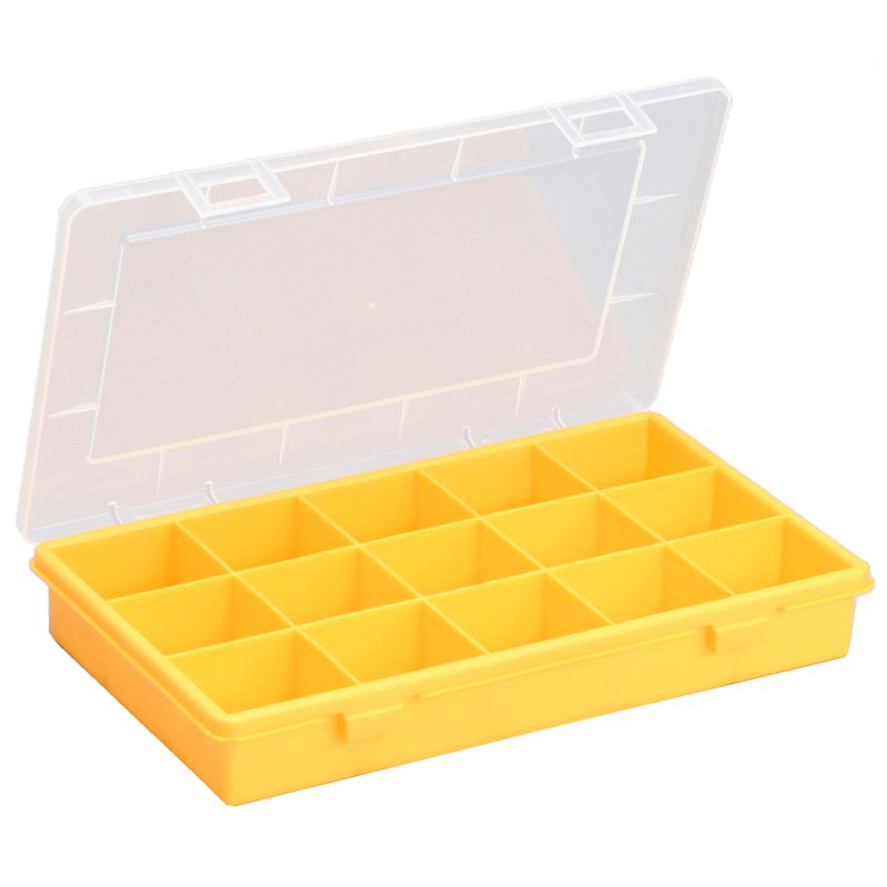 allit assortimentsdoos EuroPlus Basic 29/9, rood, 9 vakken