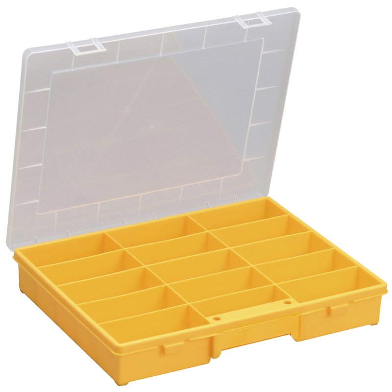 allit sorteerdoos EuroPlus Basic, blauw, 25 vakjes, 370×295×60 mm