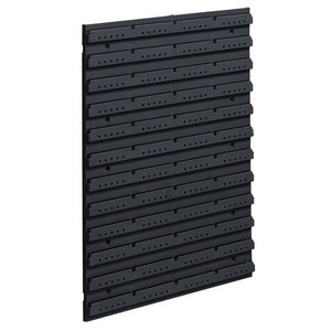 allit wandhoudplaat ProfiPlus Endless 54, zwart, 450×20×540 mm