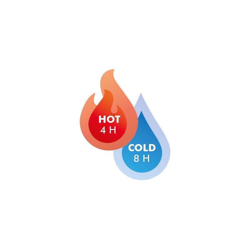 THERMOS gobelet isolant THERMOPRO, 0,4 litre, argent mat