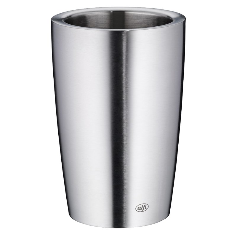 alfi flessenkoeler SECCO, geborsteld RVS, dubbelwandig, 0,7-1,0 l flessen