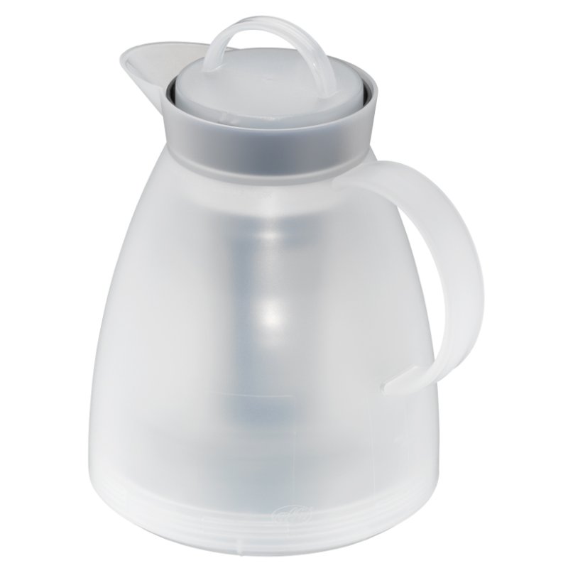 alfi thee isoleerkan DAN TEA, 1,0 liter, zwart-transparant