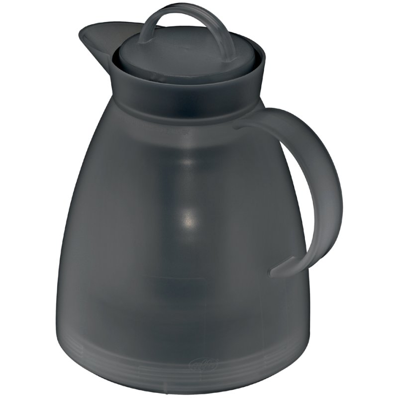 alfi thee isoleerkan DAN TEA, 1,0 liter, zwart-transparant