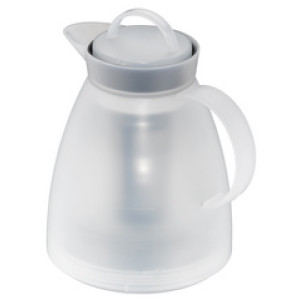 alfi thee isoleerkan DAN TEA, 1,0 liter, zwart-transparant