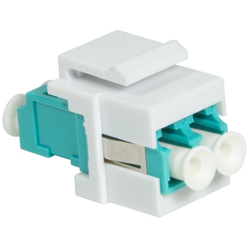 LogiLink Professional répartiteur fibre optique, 2x LC-duplex, multimode, bleu aqua