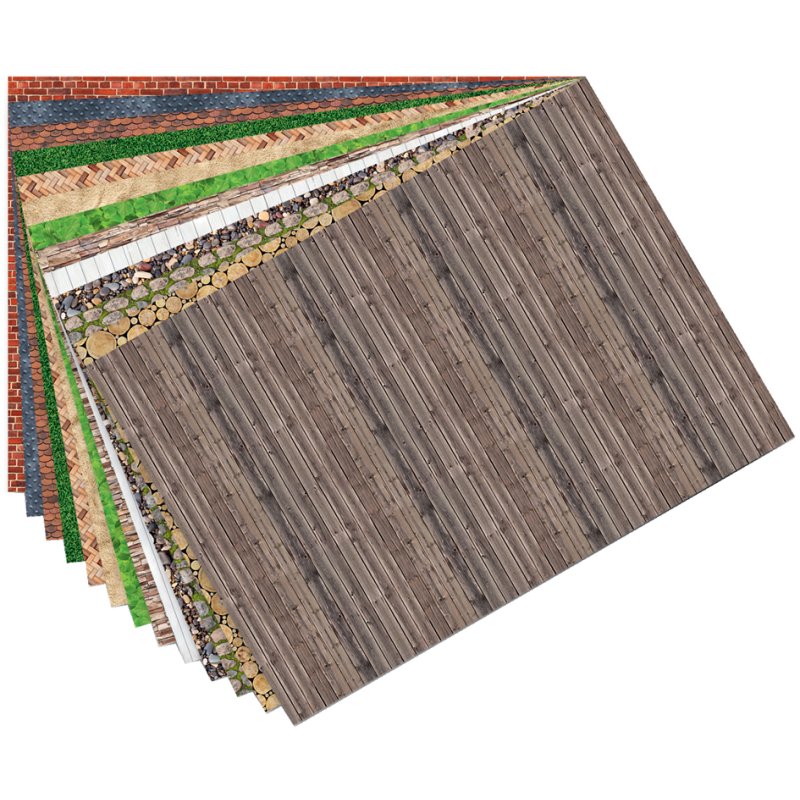 folia motivblok structuren, 240 × 340 mm, 26 vel