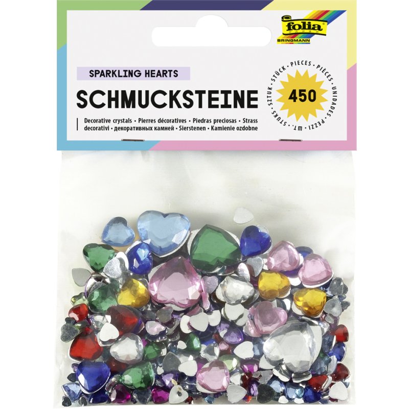 folia kralensieraden sterren, gemengde maten en kleuren, 350 stuks