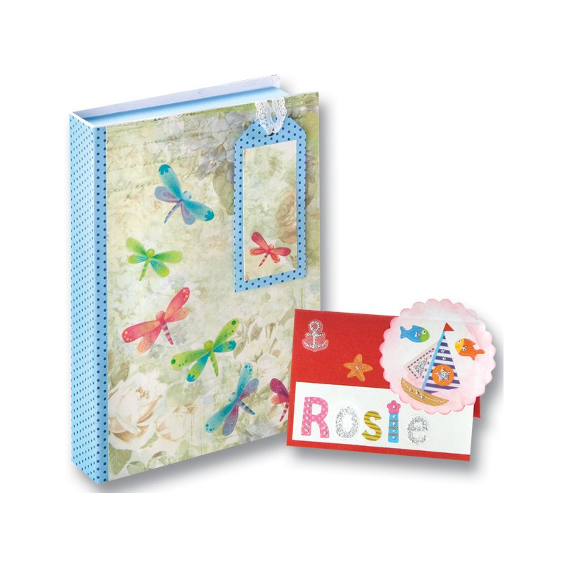 folia fonkelende stickers Fantasia, transparant dragermateriaal, 100×230 mm, 5 vel