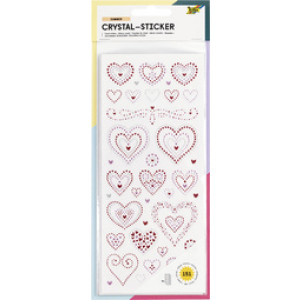 folia zomerstickers, transparant dragermateriaal, glittermotieven, 5 vel