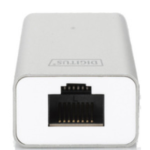 DIGITUS USB 3.0 hub met 3 poorten & gigabit netwerkaansluiting