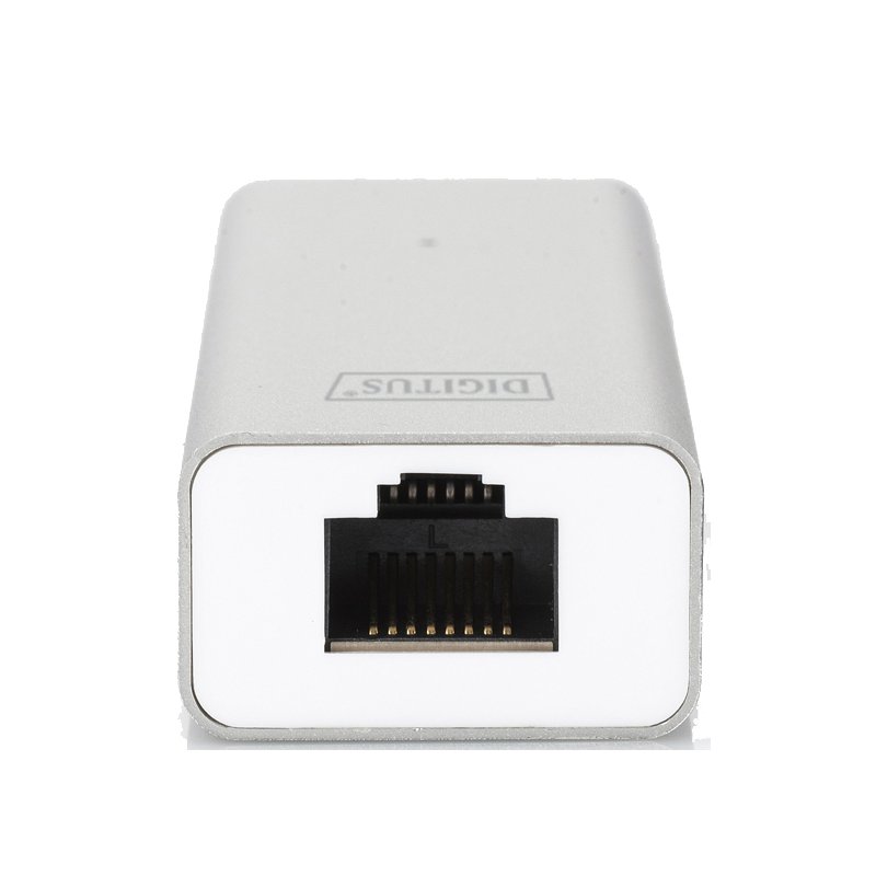 DIGITUS USB 3.0 hub met 3 poorten & gigabit netwerkaansluiting