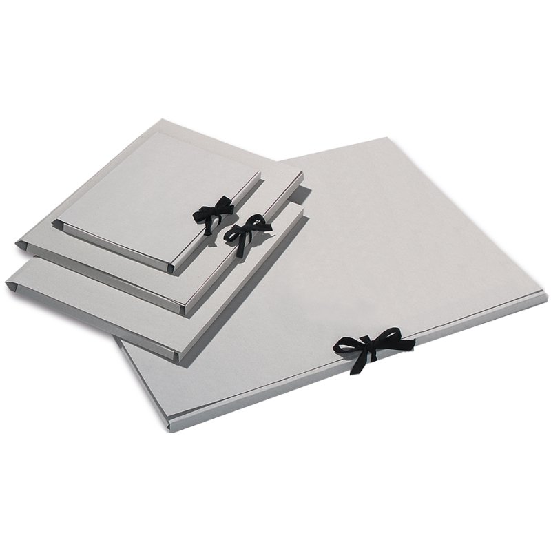 folia tekenpapiermap, grijskarton, 50×70 cm, 500 g/m²