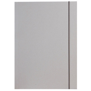 folia tekenmapje A3, grijskarton 500 g/m², elastieksluiting