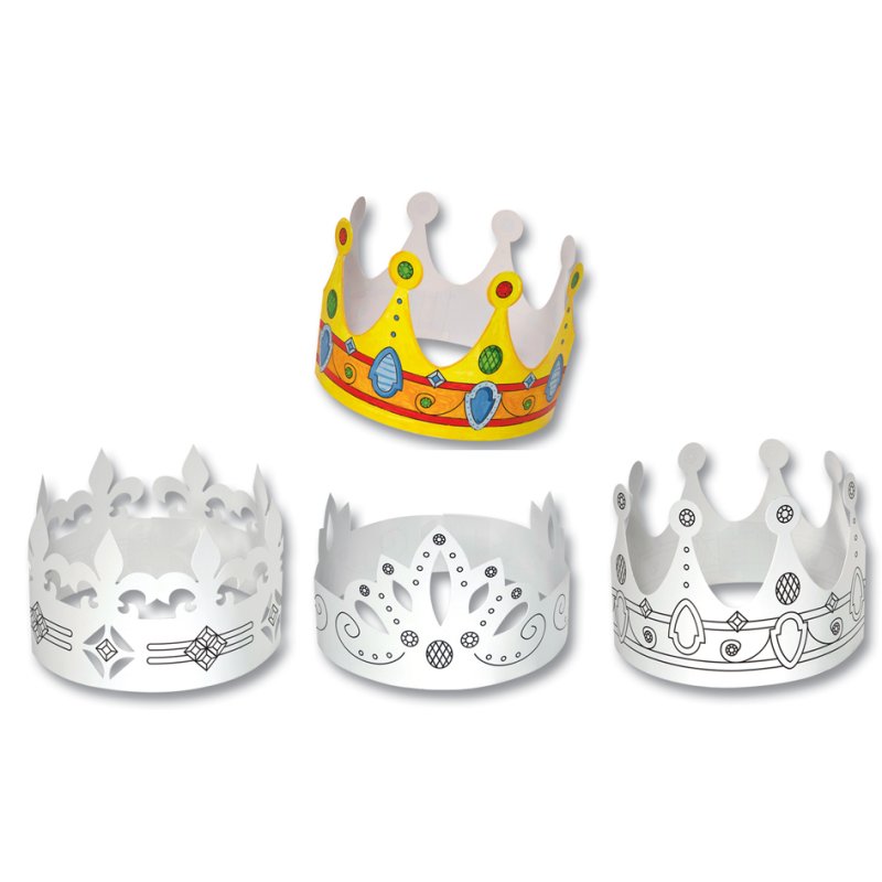 folia kinderkreon van karton, voorgedrukte contouren, verschillende modellen, 6 stuks