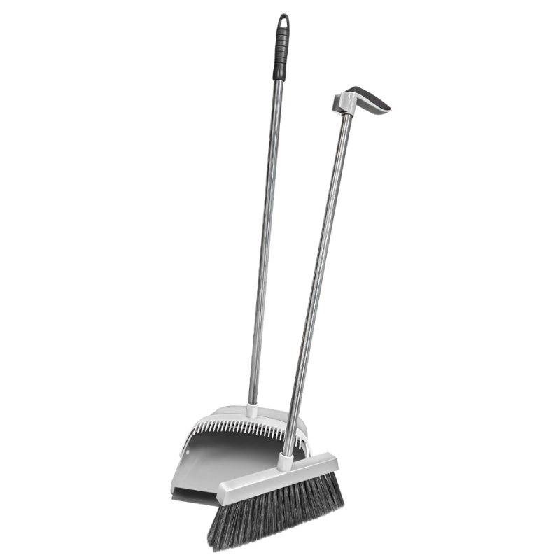 Peggy Perfect balai debout, gris/noir, 250×950 mm