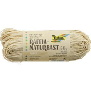 folia raffia natuurmateriaal, smaragdgroen, 50 gram
